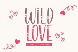 Wild Love DEMO Font