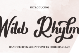 Wild Rhytm Font