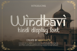 Windhavi Font