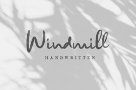 Windmill Demo Font
