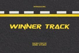 WinnerTrackDemo Font
