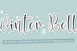Winter Belly Font