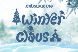 Winter Claus Font
