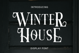 Winter House Font