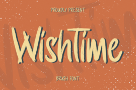 Wishtime – Personal Use Font