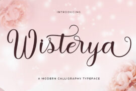 Wistina Script Font