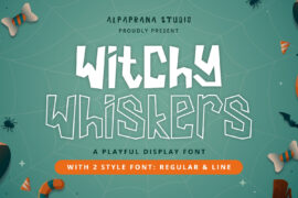 Witchy Whiskers Font