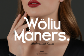 Woliu Maners Demo Font