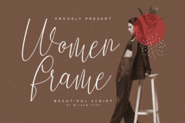 women frame (Demo) Font