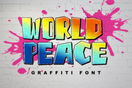 World Peace – Personal use Font