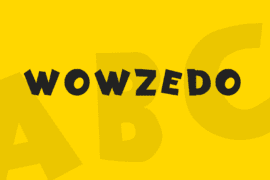 Wowzedo Font