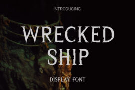 Wrecked Ship Font