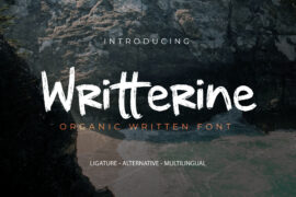 Writterine Demo Font