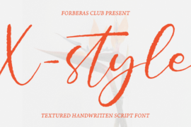 X-Style Font