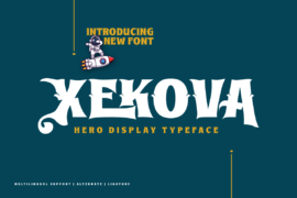 XEKOVAtrial Font