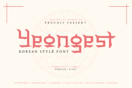 Yeongest Trial Font