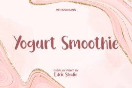 Yogurt Smoothie Demo Font