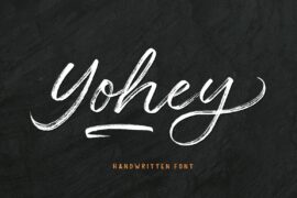 Yohey Font Family