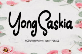 Yong Saskia Font