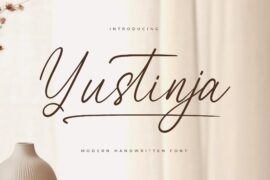 Yustinja DEMO VERSION Font Family