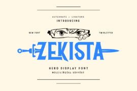 ZEKISTA Trial Font