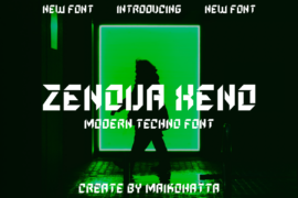 ZENOVA XENO Font