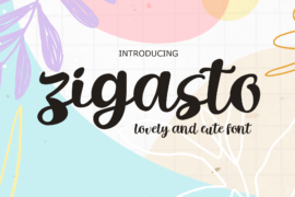 Zigasto Font