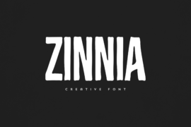 Zinnia Font