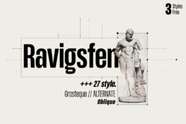 ZT Ravigsfen Font