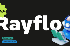 ZT Rayflo Trial Font