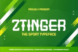 Ztinger Font