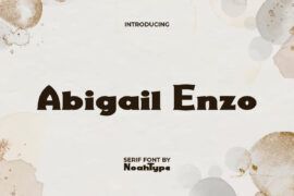 Abigail Enzo Demo Font