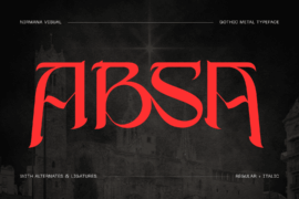 Absa Blackletter Demo Font