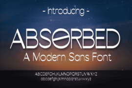 ABSORBED Font