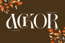Ackor Demo Font