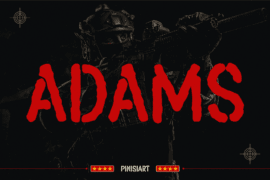 ADAMS Font