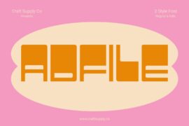Adfile Demo Font