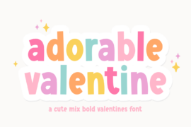 Adorable Valentine Font