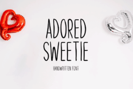 Adored Sweetie Font