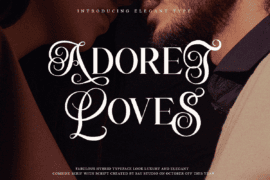 Adoret Loves DEMO Font