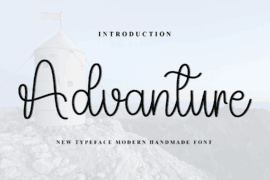 Advanture Morning Font