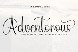 Adventorous Font