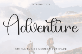 Adventure Amazing Font