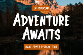 Adventure Awaits Font