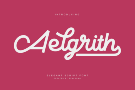 Aelgrith Font