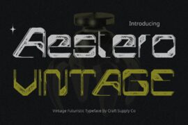 Aestero Vintage Demo Font
