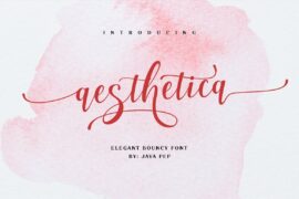 aesthetica demo Font