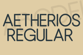 Aetherios Font