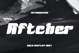 Aftcher Font Family
