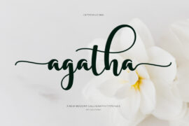 Agatha Script Font